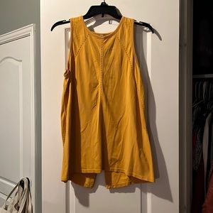 Yellow Athleta Tank